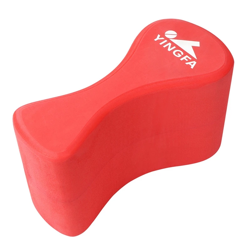 Pull Buoy Swim Training Leg Float for Adults & Youth Swimming Pool Strokes & Upper-Body Strength EVA & Free,Red-A73M