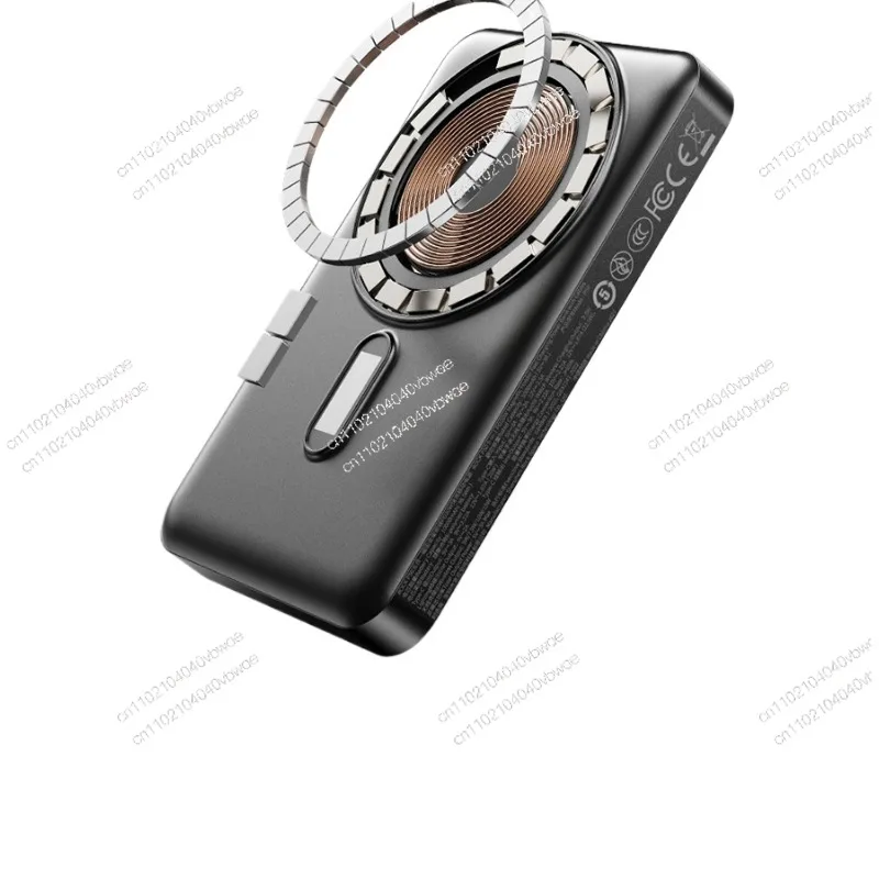 

Applicable To Bracket Wireless Fast Charging Mobile Three-In-One Slim Magnetic Power Bank 10000 Mah20W