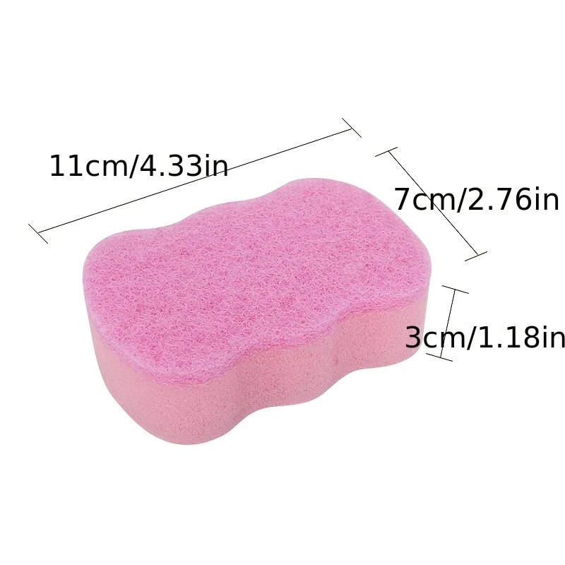 4PCS Multi-purpose Kitchen Cleaning Sponges, Scouring Pads & Dish Cloths, Cleaning Supplies for Sinks, Cookware, Tableware, Desk