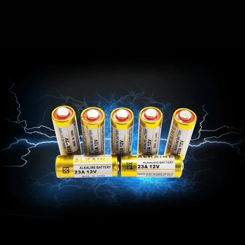 10 PCS 23A/12V Alkaline Disposable Batteries23A   Suitable for Garage Rolling Door Remote Control Chandelier Universal Battery