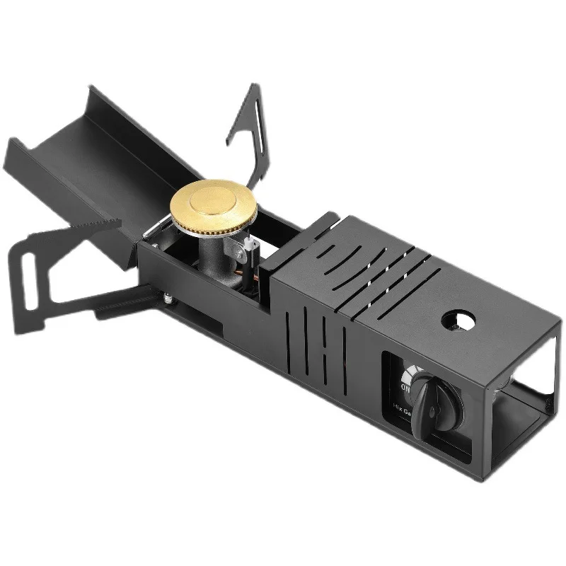 Fornello pieghevole magico in stile carta Fornello portatile a gas per la natura selvaggia Fornello da campeggio all'aperto