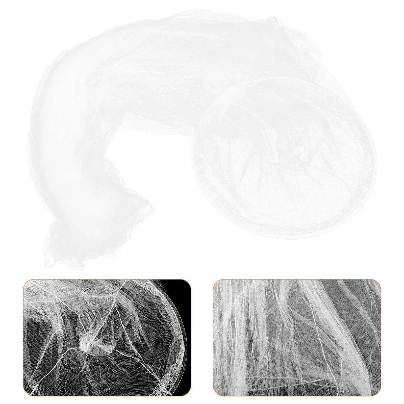 

Single-Door Large Round Dome Bed Canopy Durable Polyester Hanging Princess Bed Curtain for Bedroom Outdoor Indoor Use