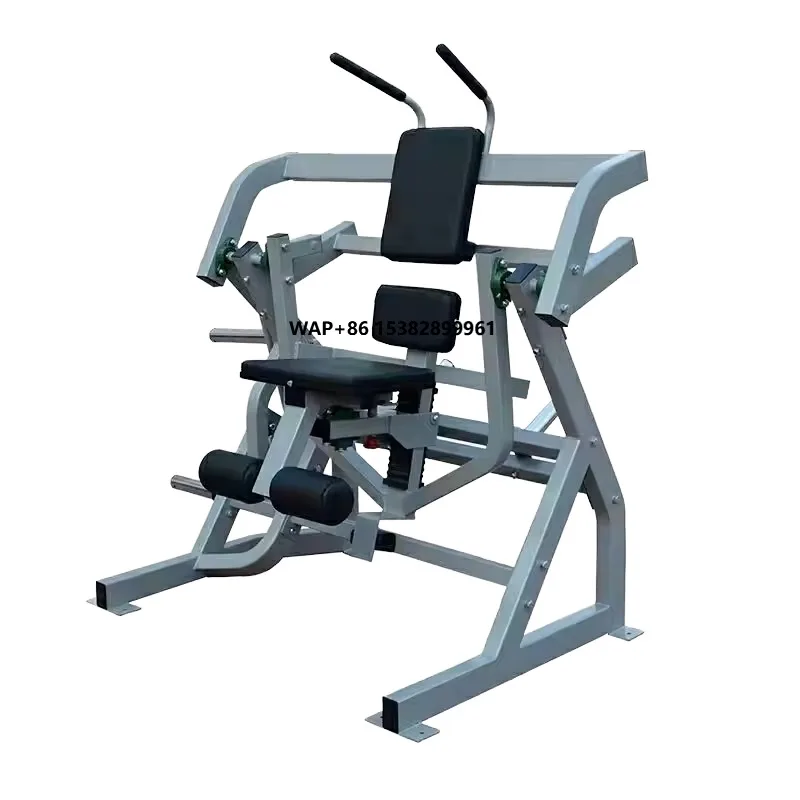 Commercial Steel Fitness Equipment-Plate Loaded Abdominal Oblique Crunch Machine for Core Training Gym