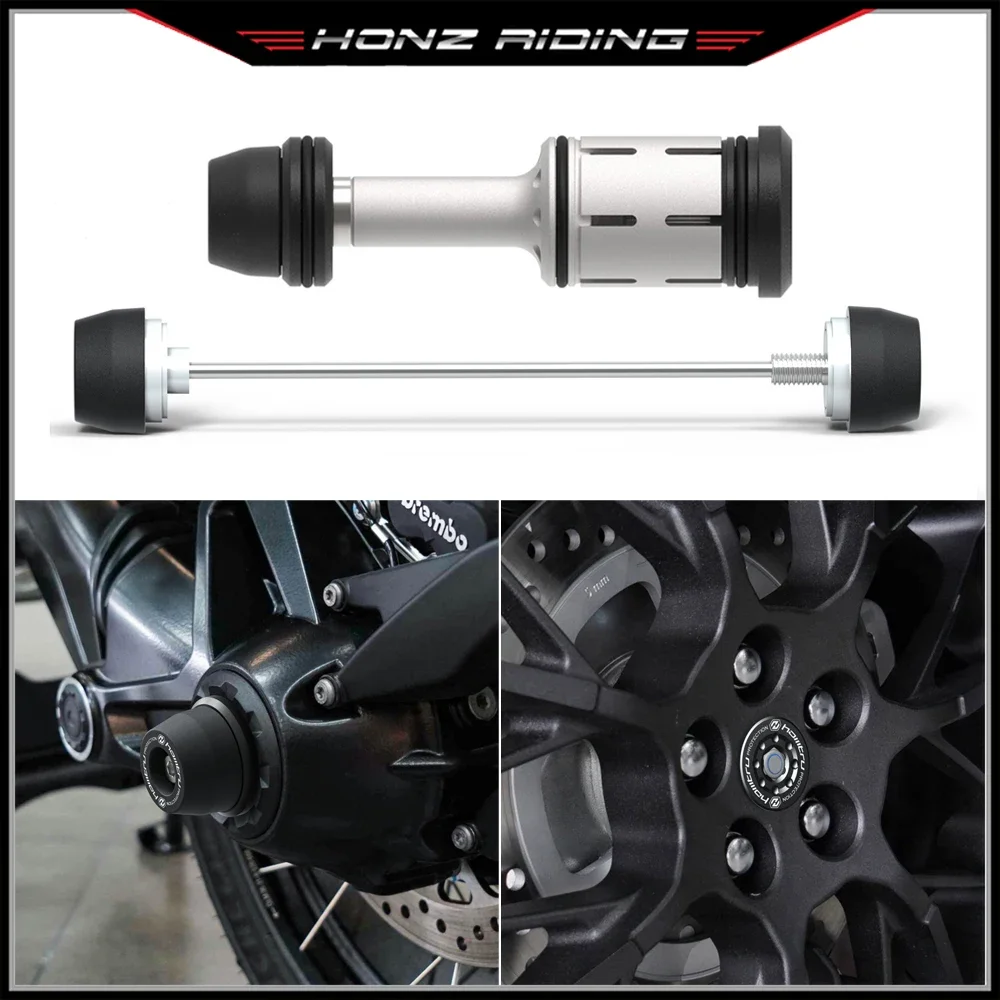 For BMW R1200GS R1250GS Rallye / Exclusive / Adventure 2013-2023 Wheel Spindle Axle Cover Kit