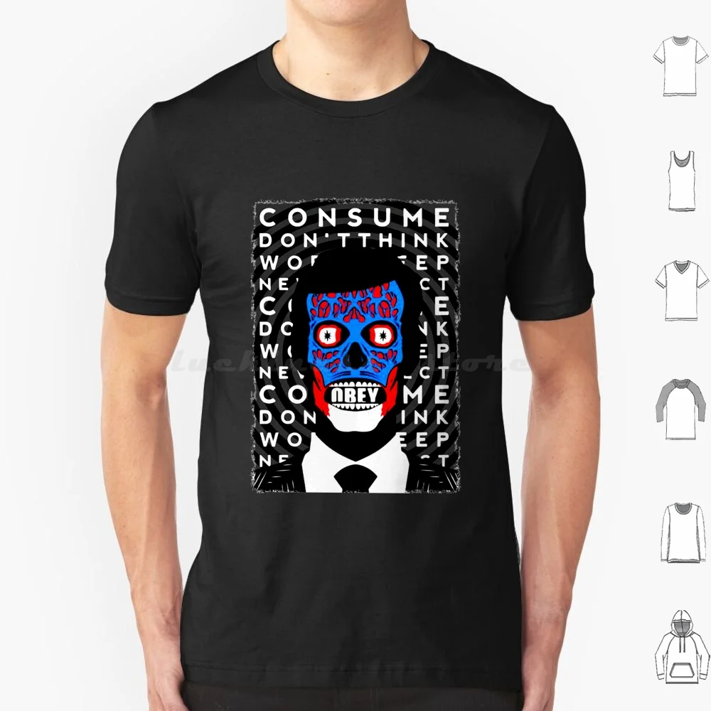 Skull Consume Don’T Think T Shirt 6Xl Cotton Cool Tee Skull Consume Don T Think