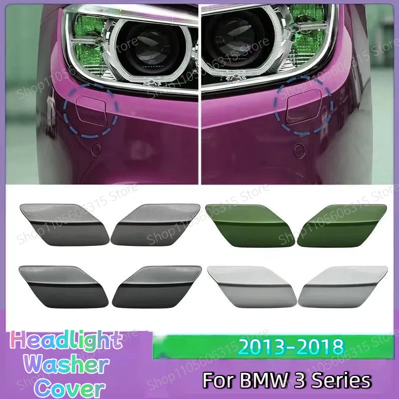 For BMW 3 Series Sports Headlight Water Nozzle Cover F30 F35M Headlight Washing Cover 51118067970