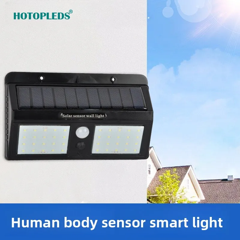 

Street Light Popular Human Body Induction Waterproof LED Wall Light Outdoor Household Solar Garden Light