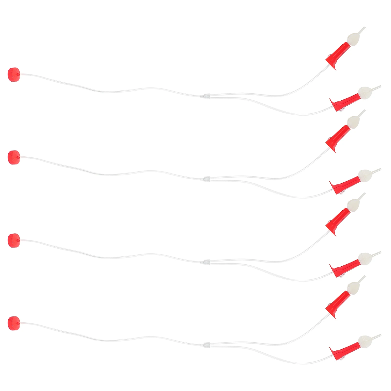 

4 set Plastic Tree Bag Tube Reusable Irrigation Duct For Garden Auto Drip System Tree Irrigation Drip Bag Nutrient Solution