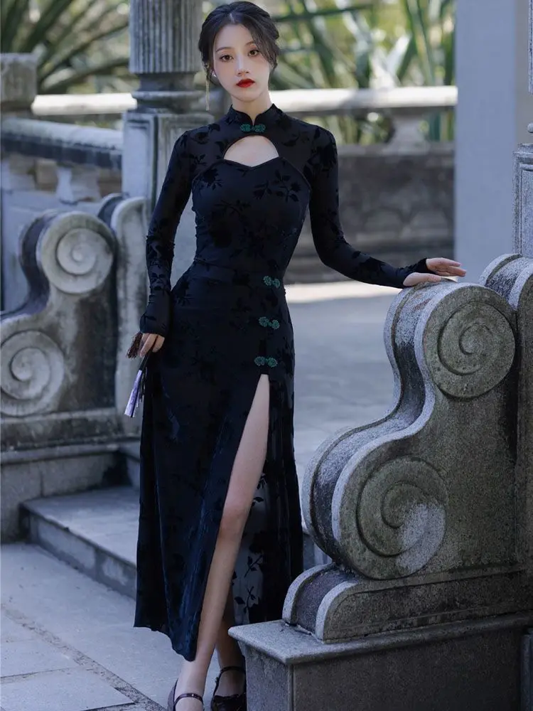 Рисунок 3 - Китайское улучшенное платье Ципао в восточном стиле