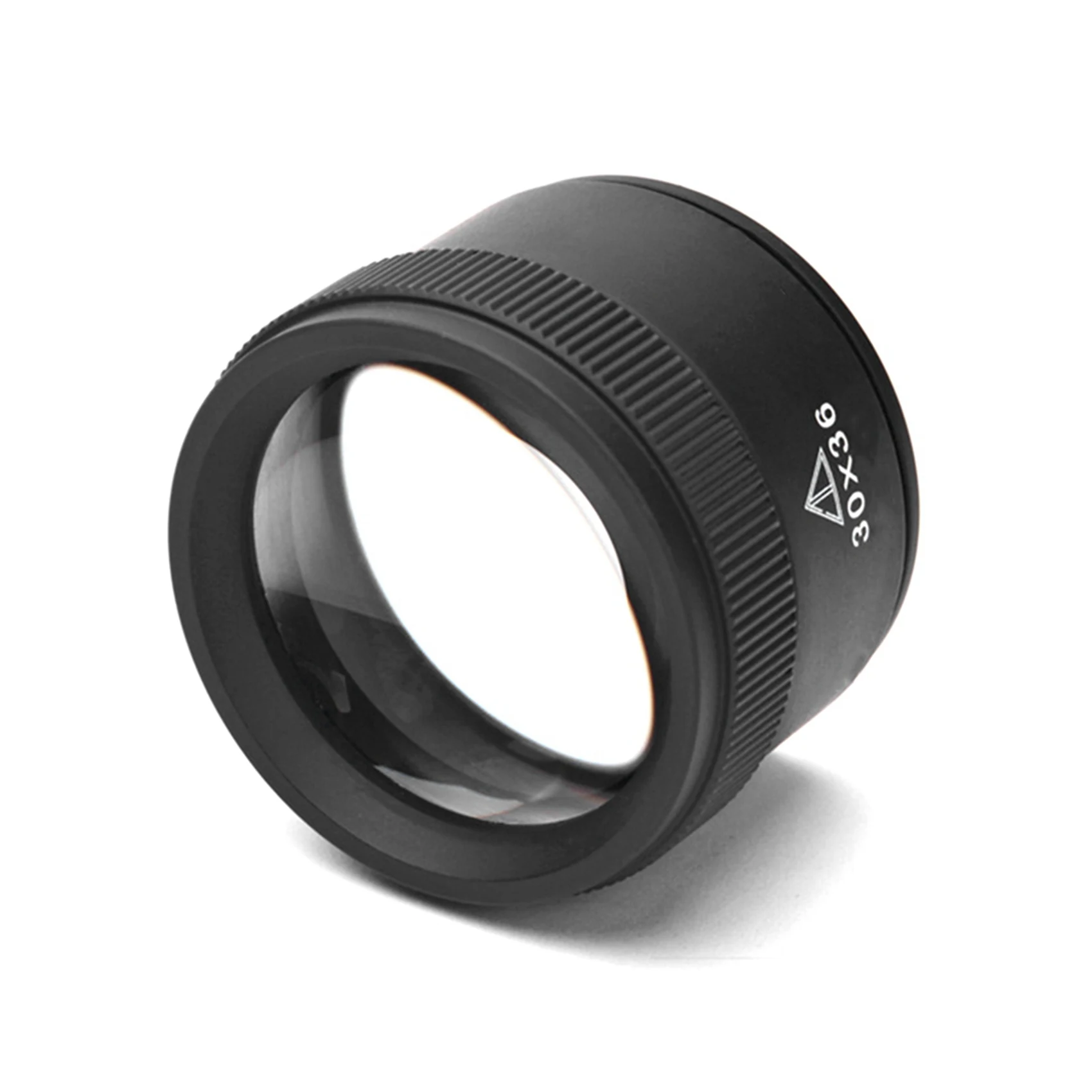 Ingenious-2Pcs 30X 36Mm Magnifying Glass For Precision Work Optical Lens Watch Magnifier Loupe Handheld Coin Loupe