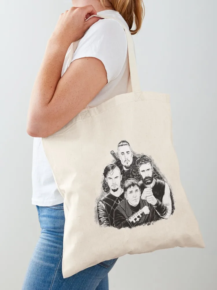 The Last Kingdom Portraits Tote Bag Women's beach bags Shopper handbag Canvas Tote Bag