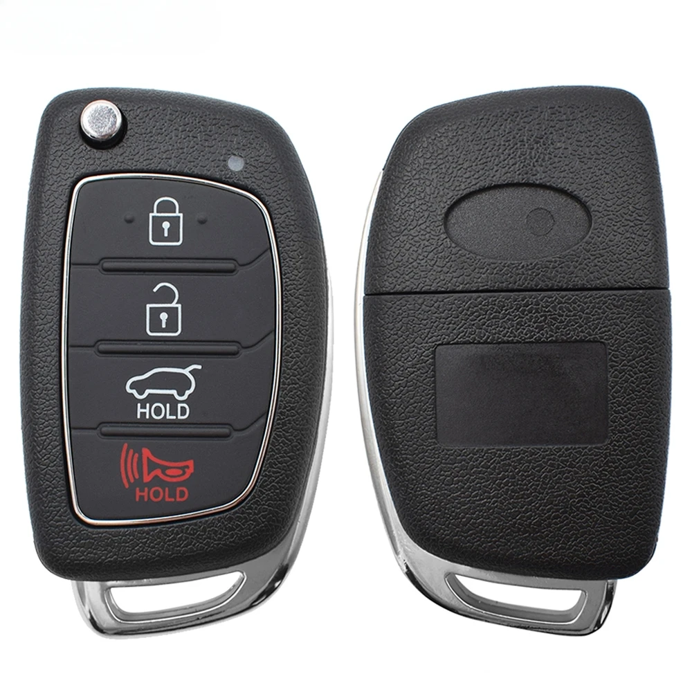 

Автомобильный пульт дистанционного управления I40 Ix45, сменный корпус для ключей, телефон с 4 кнопками и необработанным лезвием 2013 - 2019