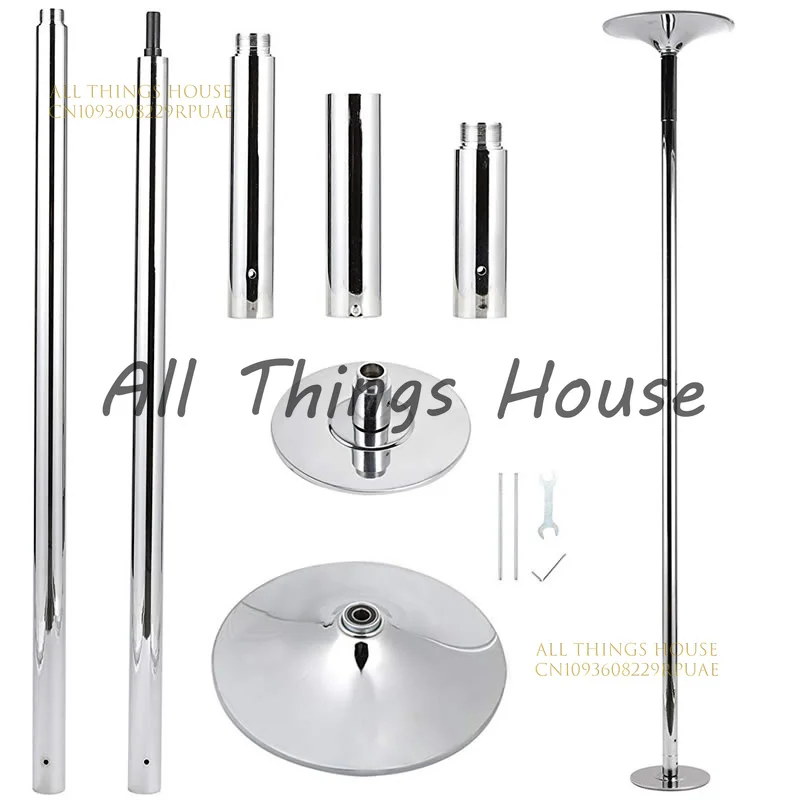 

Регулируемая высота для танца на пилоне, вращающаяся фиксированная танцевальная трубка для фитнеса