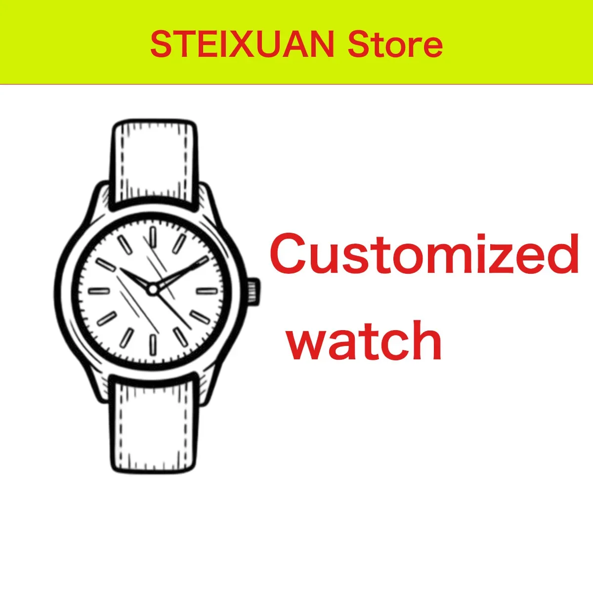 ساعة عصرية للجنسين قابلة للتخصيص DIY للرجال والنساء مع ميزات قابلة للتعديل #1