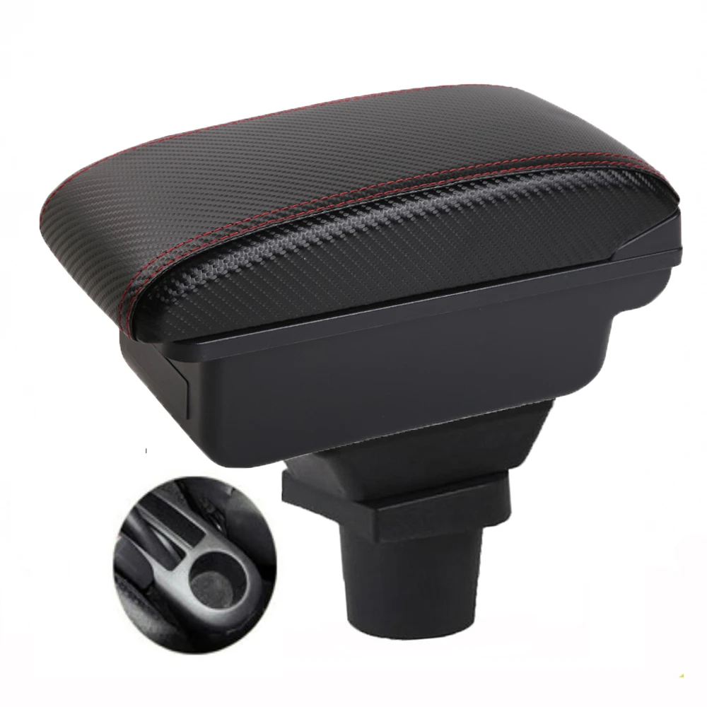 Auto Yaris Vitz Vios Hatchback Armsteunbox opbergkoffer middenconsole elleboogsteun voor bestuurder