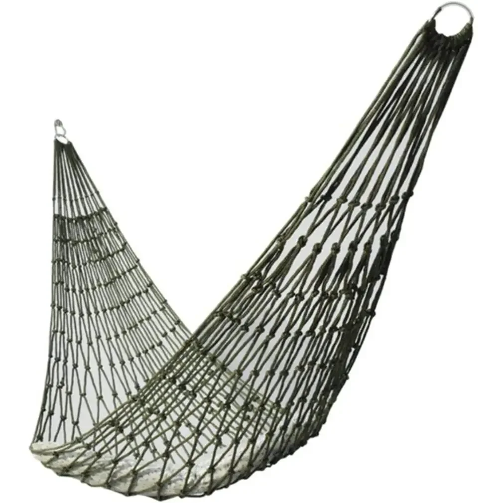 

Outdoor Thickened Nylon Rope Hammock Indoor Mesh Hammock Portable Simple Hammock Swing Chair Hamaca camping Stuff animal hammock