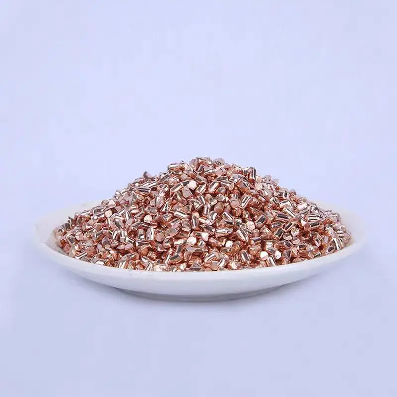 High purity copper particle, electrolytic copper particle, single crystal copper particle, metal copper block, Cu99.99%