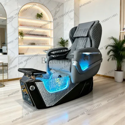 Factory Direct Sales Light Luxury 4D Foot Massage Chair Electric Foot Massage Sofa Surf Massage Function