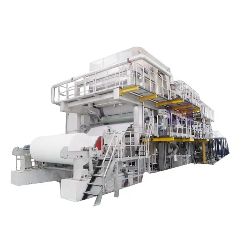 35tpd A4 75gsm Paper Making Machine Production Line From Waste Paper
