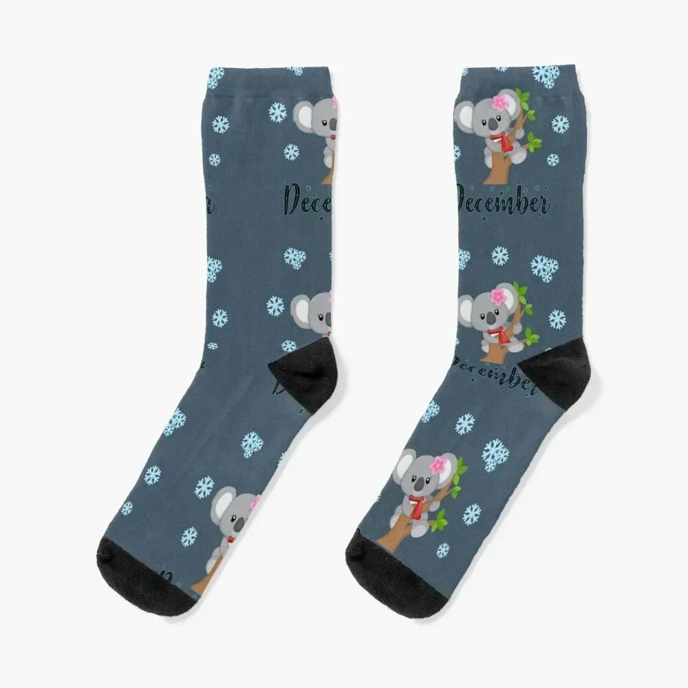Koala and Christmas shirts, kids shirts , phone cases, water b Socks Non-slip hiphop Lots Climbing Man Socks Women's