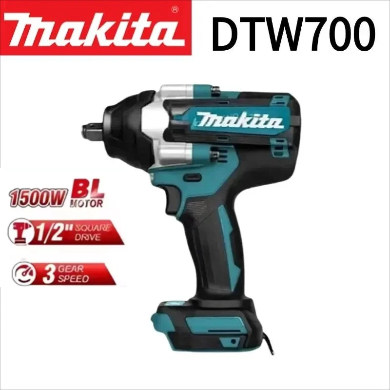 

new Makita DTW700 Cordless 1800N.m Impact Wrench Brushless Electric Wrench Screwdriver Large Torque Auto Repair Power Tools