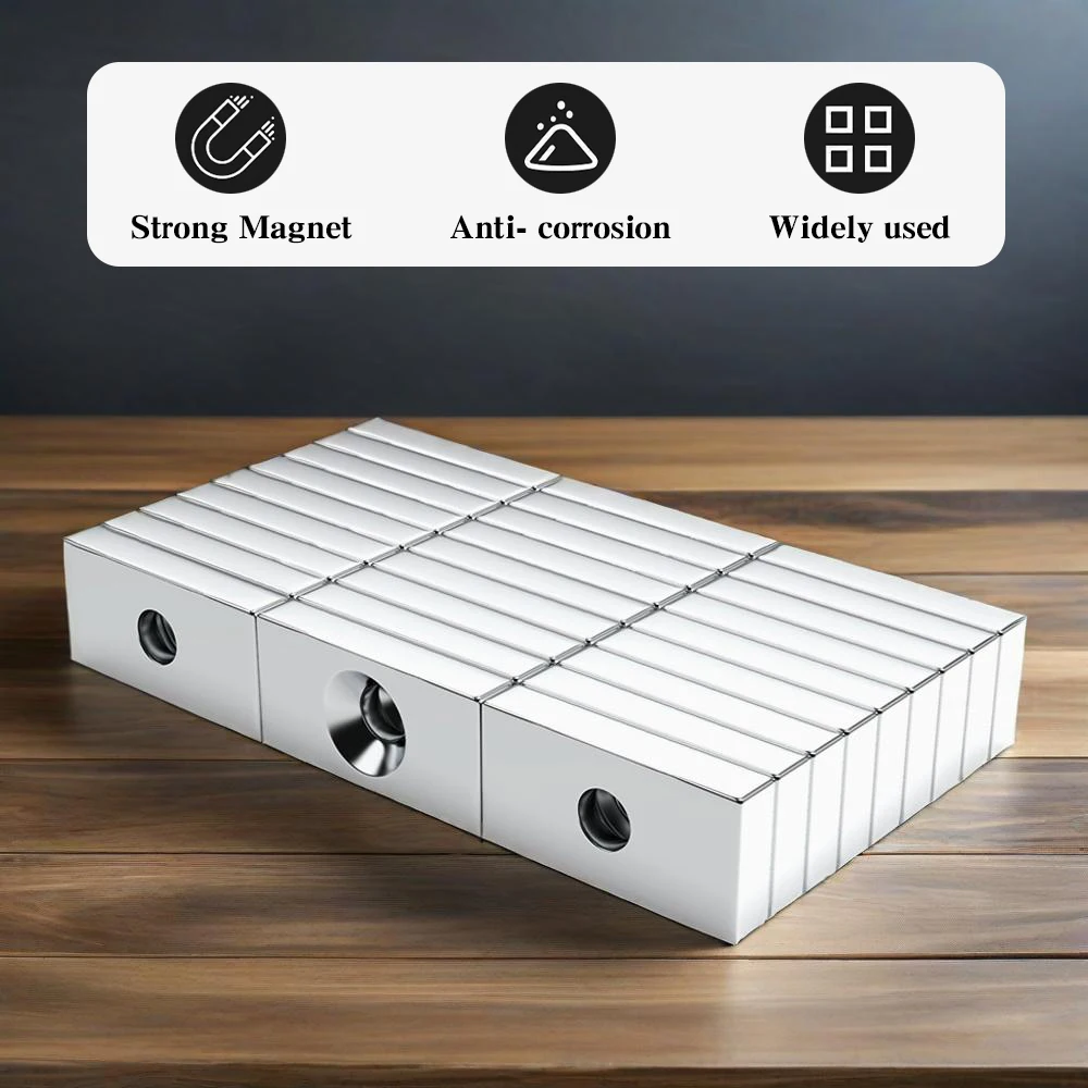 20x10x4-4mm block Refrigerator Magnets imanes para manualidades for Refrigerator, Office, DIY