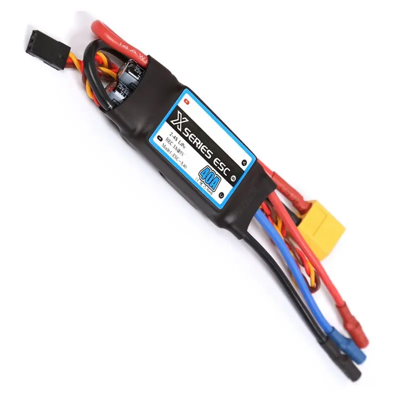 FBIL-Fixed Wing For Airplane 40A ESC Brushless Electronic Speed Controller 2-4S Lipo For KT 3D Accessories