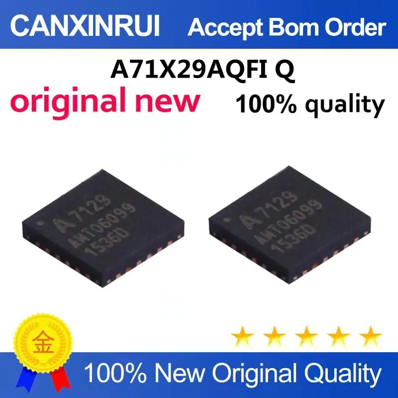 

New original A7129 wireless communication chip IC A71X29AQFI/Q 1GHz package QFN-24