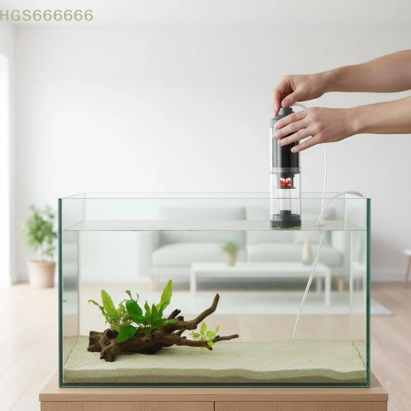 

Aquarium Fish Excrement Collector 2 In 1 Automatic Filter System Efficient Waste Removal For Home Fish Tanks