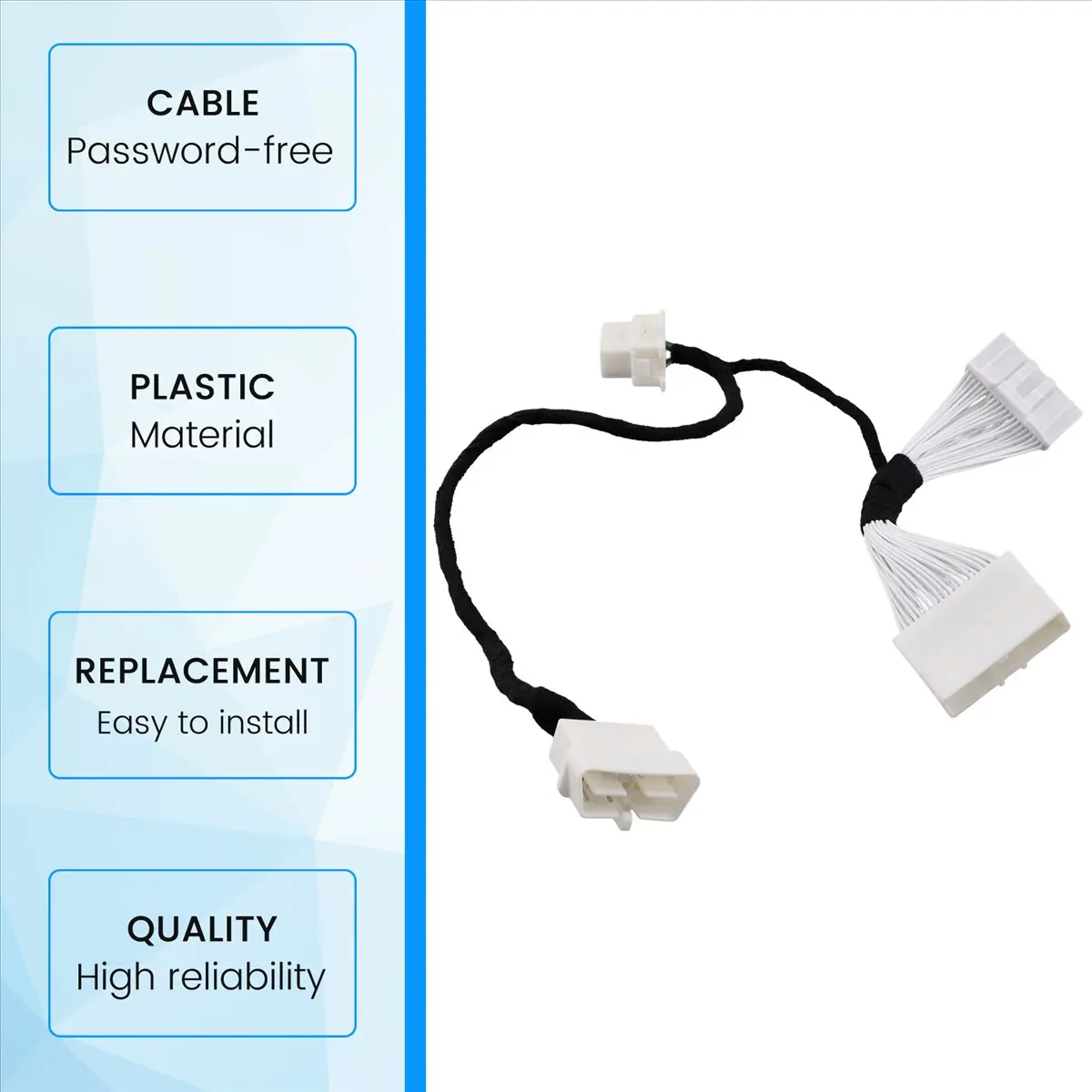 #42V (Photo Color)BCM40 Cable 4A Smart Key Free Pin Code Cable for Nissan Sylphy B18,Automotive Parts & Accessories