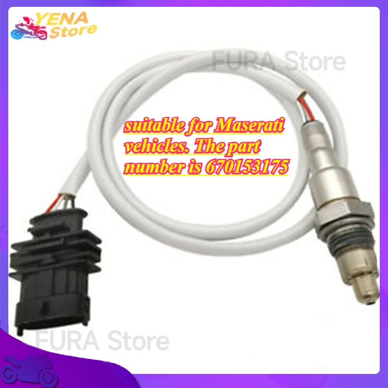 

O2 oxygen sensor is suitable for Maserati vehicles. The part number is 670153175. It is an automotive accessory.