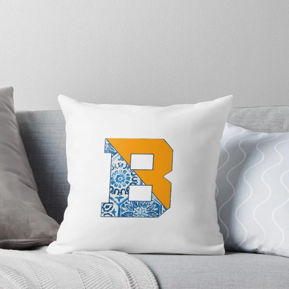 Bucknell University Pretty Pattern Throw Pillow Pillow Cases Decorative Decorative pillow case Marble Cushion Cover