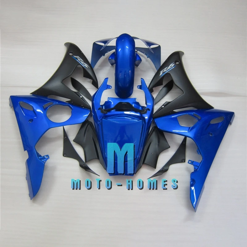 Body Rebuild YZFR6 2003 2004 2005 Fairing Kit for Yamaha YZF R6 03 04 05 100% Fit Injection Molded Aftermarket Blue