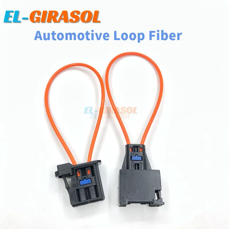 

2Pcs MOST Fiber Optical Loop Bypass Female Cable Adapter Connector Diagnostic Device Tool Navigation Systems For Audo General