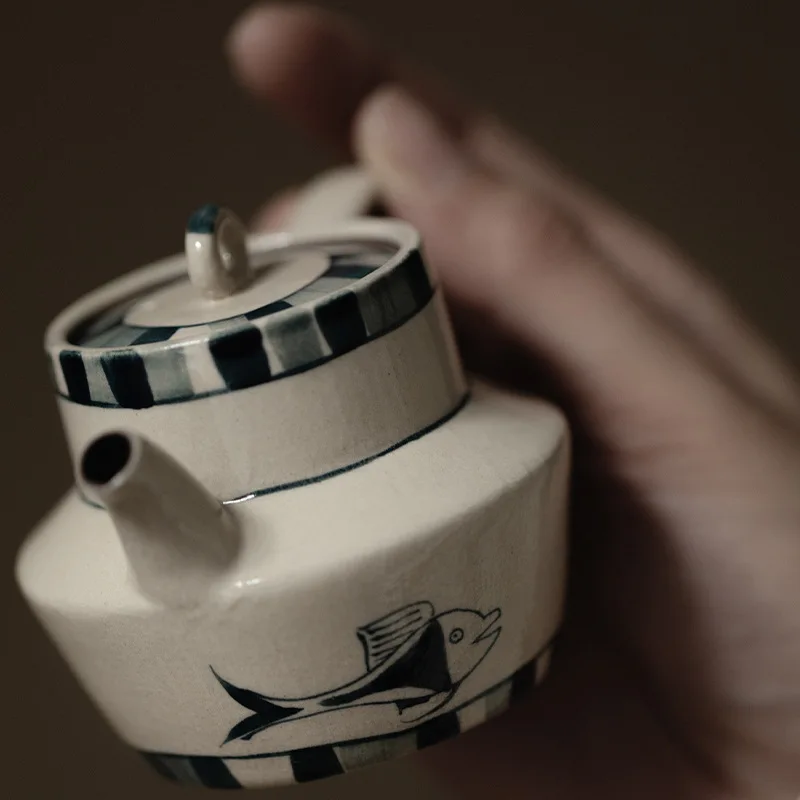 Fanyu Jingdezhen Blue-And-White Hand-Painted 