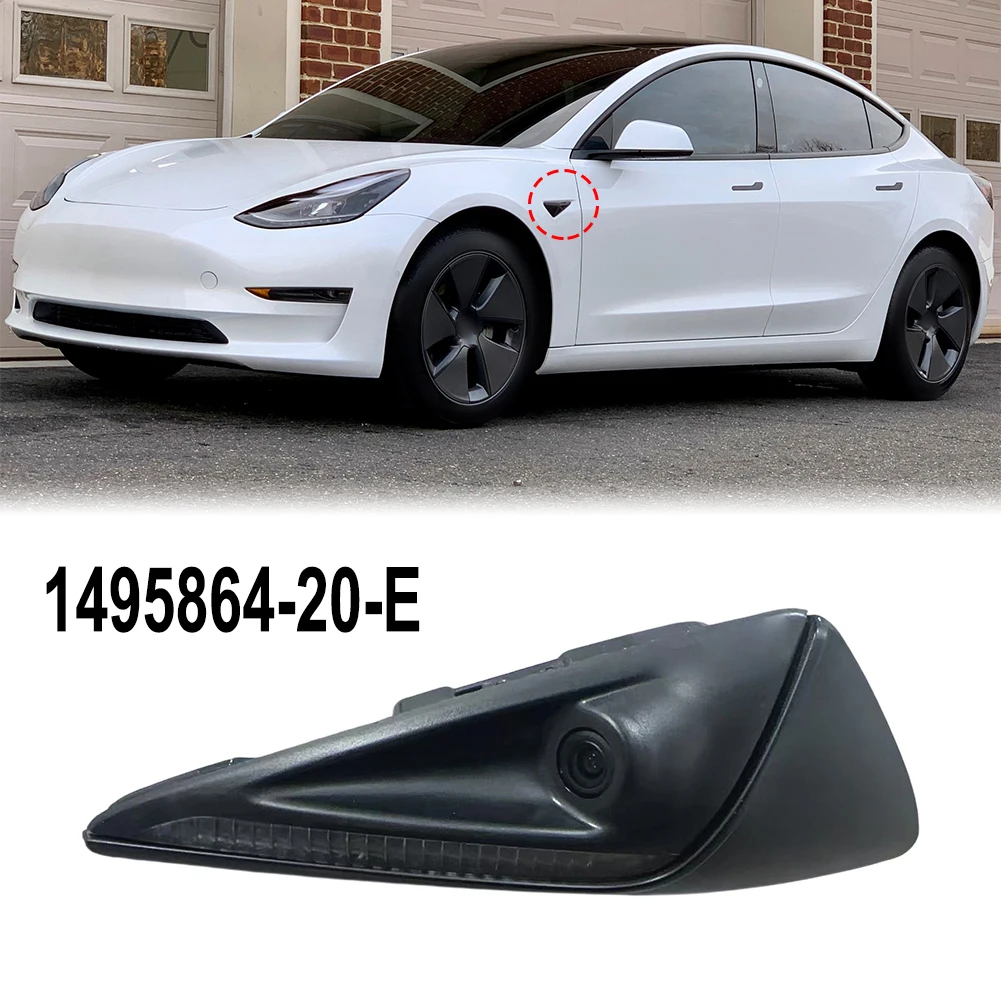 Fender Installation Fender Signal Camera High Universality Fitment Practical Use For TESLA MODEL 3 Y 2017-2024