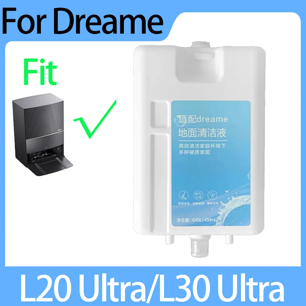 Liquid For Dreame L30 Ultra/L20 Ultra Liquid Fluid Detergent моющее средство Accessories 450ml Cleaning Solution