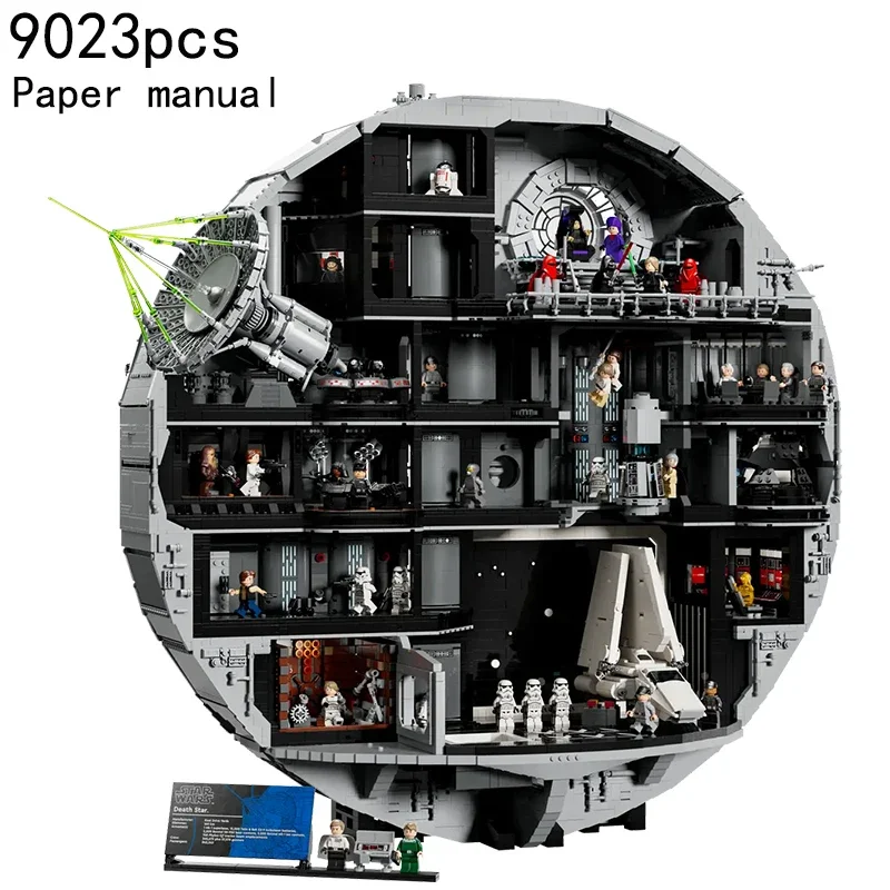 9023 stuks grote bouwstenen constructieruimtemodel speelgoed compatibel met set 75419 volwassenen verjaardag kerstcadeau