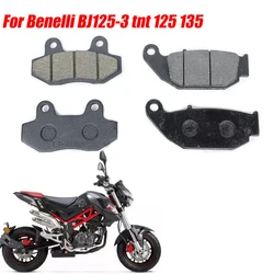 Motorcycle Front Brake Pads Rear Pad Disc Brake Pads For Benelli BJ125-3 TNT 125 135 TNT125