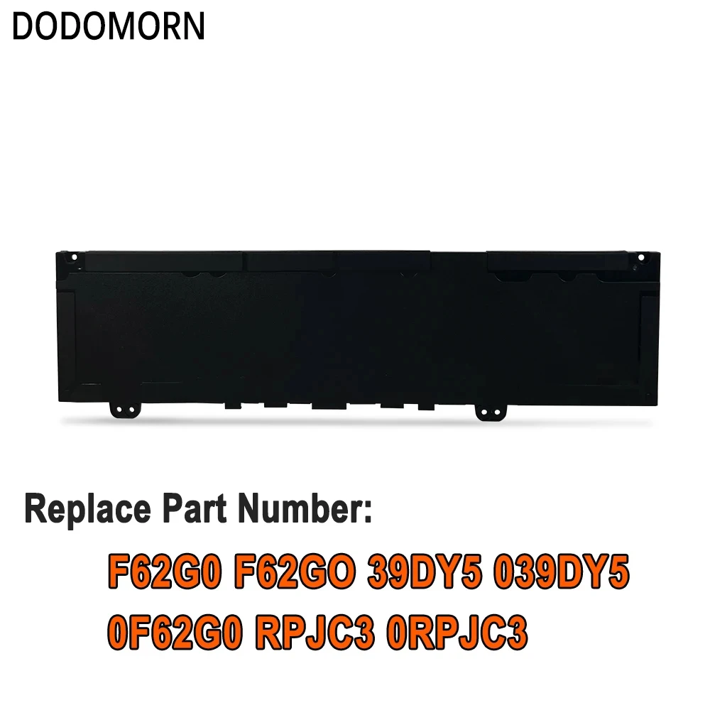 Аккумулятор DODOMORN F62G0 для ноутбука Dell Inspiron 13 5370 7370 7373 7380,Vostro 5370,Inspiron 13MF,13 7386,P83G P83G001 P87G 38Wh