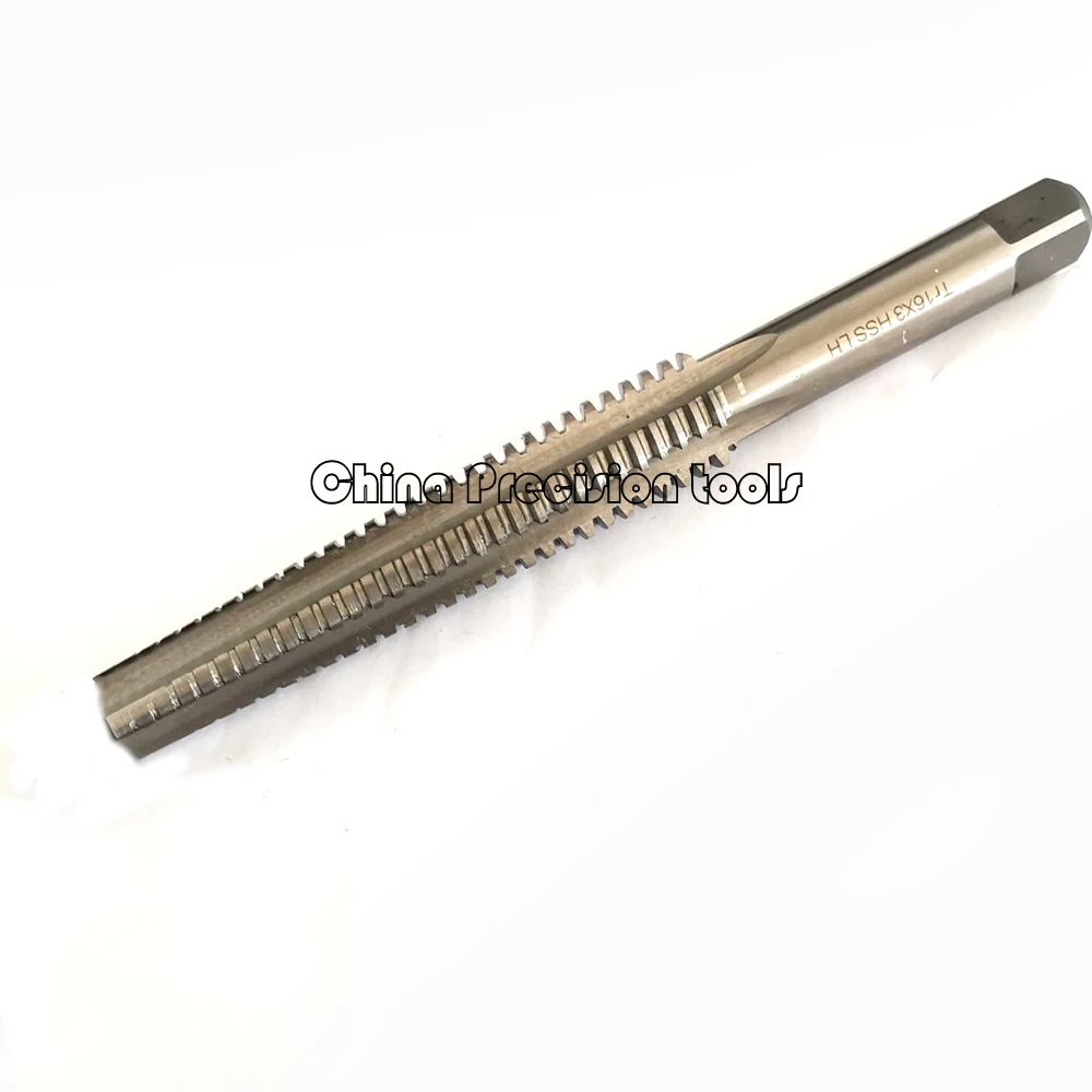 Right hand HSS trapezoidal screw thread tap t16 tr16 t16x2 t16x3 t16x4 left hand Trapezoid thread taps tr16 tr16x2 tr16x3 tr16x4