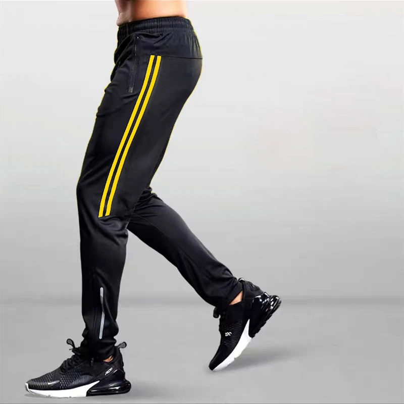 Herren Jogger Casual Hosen Männer Böden Trainingsanzug Hip Hop Streetwear Dünne Hosen Jogger Jogginghose Sportswear Track Hosen Männer – Detail 5