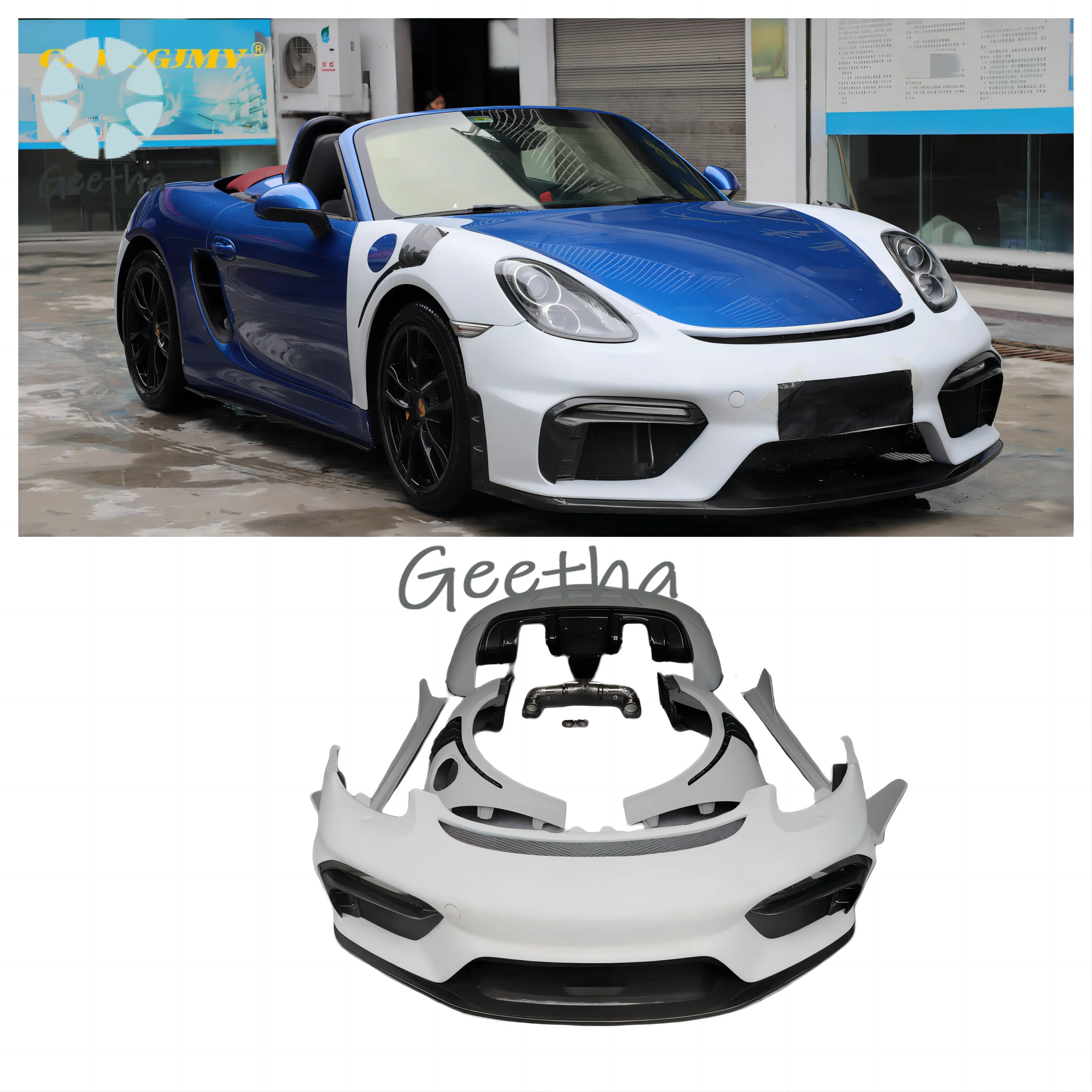 

Hot Selling Series 718 Bumper Suitable for Porsche Cayman 982 GT4RS Style Body Kit