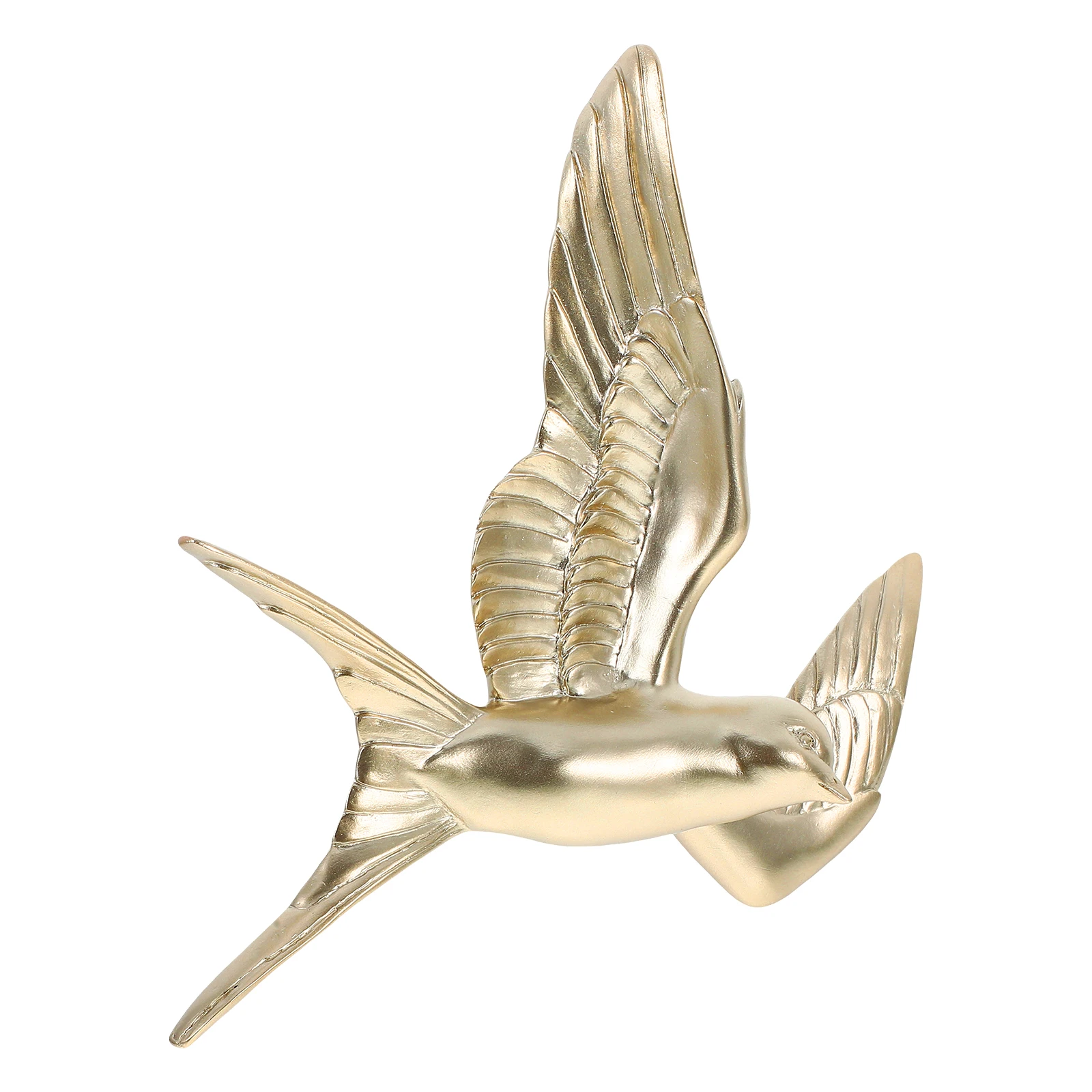 

3D Bird Hanging Ornament Sculpture Resin Craft Decorative Pendant Home Living Room Wear-Resistant Lightweight Bird Figurines