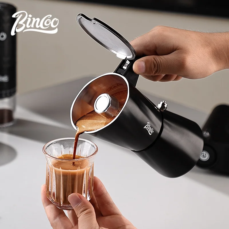 BINCOO Moka Pot Espresso Maker - đánh giá và giá Moka Pot Stove