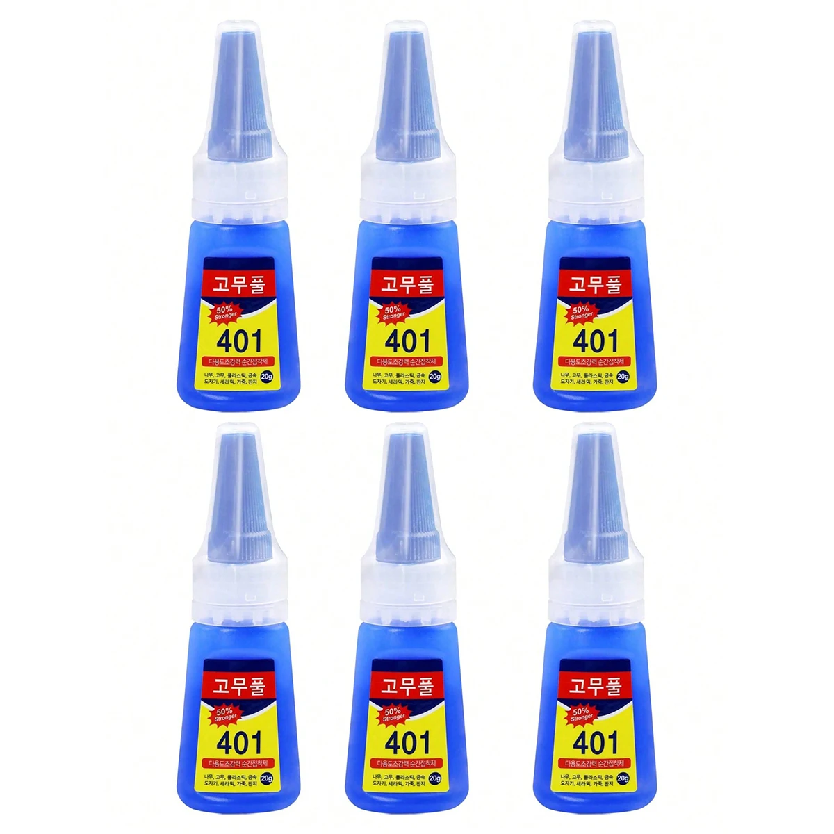 1/2/6 stuks 20g supersterke nagellijm voor kunstnagels zachte nageltips gel sneldrogend, geschikt voor nail art beginners zelfklevende gel