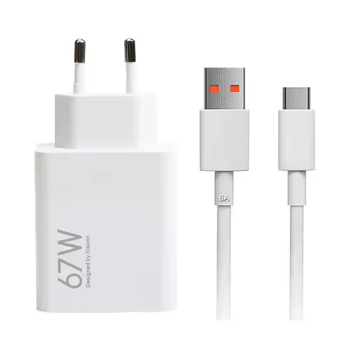 Xiaomi 67W EU Super Turbo Fast Charger Power Adapter Type C Cable For Mi 13 12 11 10 Pro Poco X6 F3 Redmi Note 9T 11 10 13 Pro