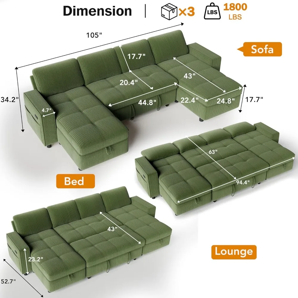 Thumbnail 3 - #7 Latest Reclining Sofa Couches Offers