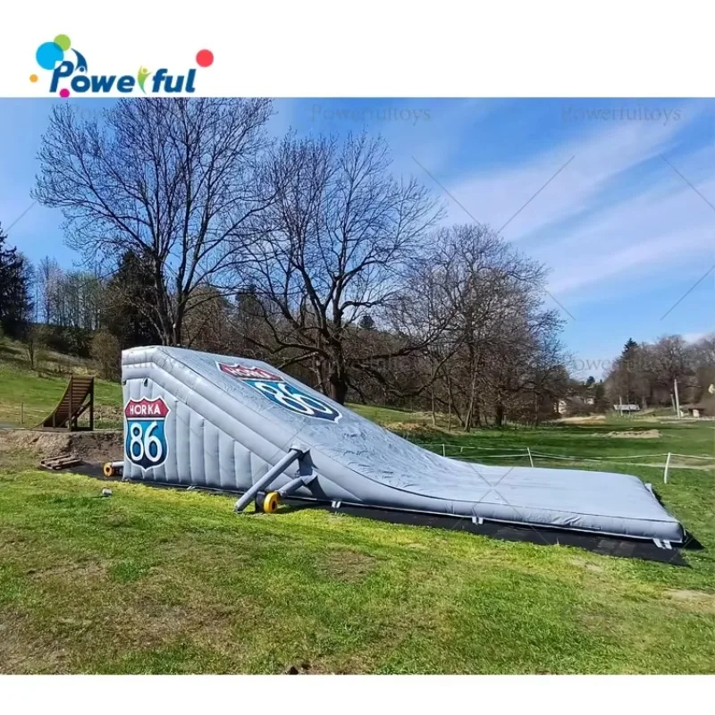 Inflatable BMX Landing Airbag Freestyle Ramp Air Bag for Bike Stunt