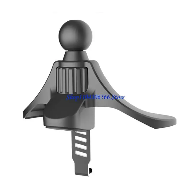 02DD Car Air Vent Mount Clip Adapter Universal 17mm Ball for Head Phone Holder Stand Clamp for Car Extension Support